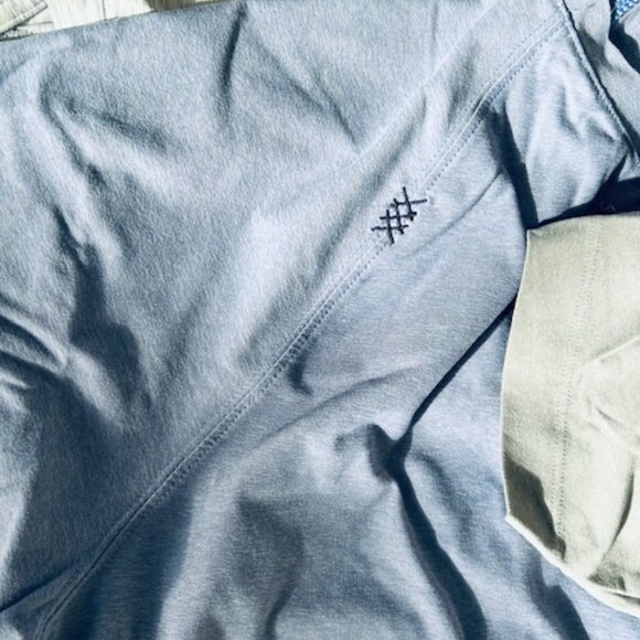 Lot of 5 EUC Rhone Reign Tshirts - Lt Blue, Lt Grey, Lilac, Grey, Navy - Large - Picture 4 of 7